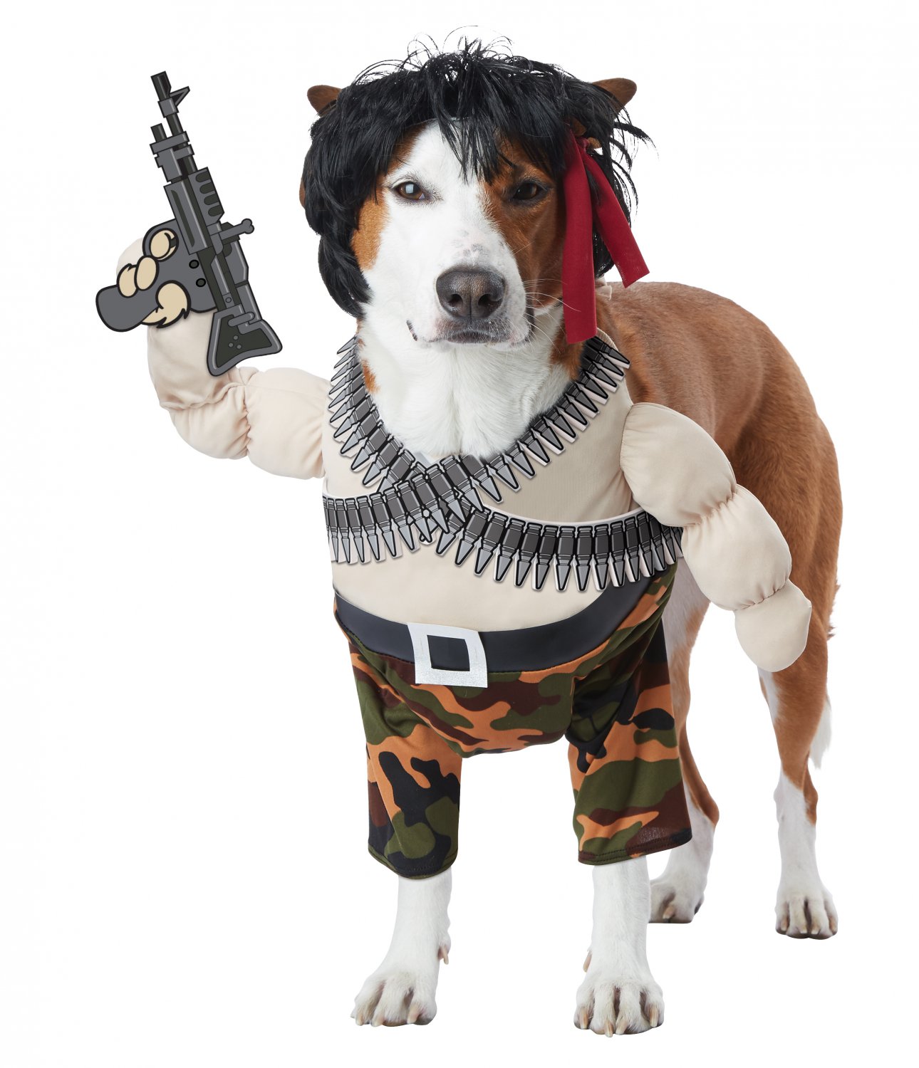 Size Large 20156 Military Rambo Action Hero USA Patriotic Pet Dog Costume   5b0c868a3c5cf 118571b 