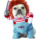 Size: Small #20157 Chucky Deadly Doll Psycho Killer Pet Dog Costume