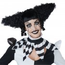 #70932  Creepy Clown IT Psycho Doll Circus Jester Joker Costume Accessory Wig