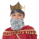 #70918 Nativity Christmas Melchior of Persia Three Wise Man Beard and Moustache Costume