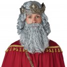#70921  Nativity Christmas Biblical Jesus Wig and Beard Adult Costume