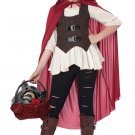 Size: Large #00537 Ain't Afraid of No Big Bad Wolf Little Red Riding Hood Child Costume
