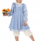 #00188 Western 1800's Pioneer Little Prairie Cowgirls Toddler Child Costume #00188 Western 1800's Pioneer Little Prairie Cowgirls Toddler Child Costume