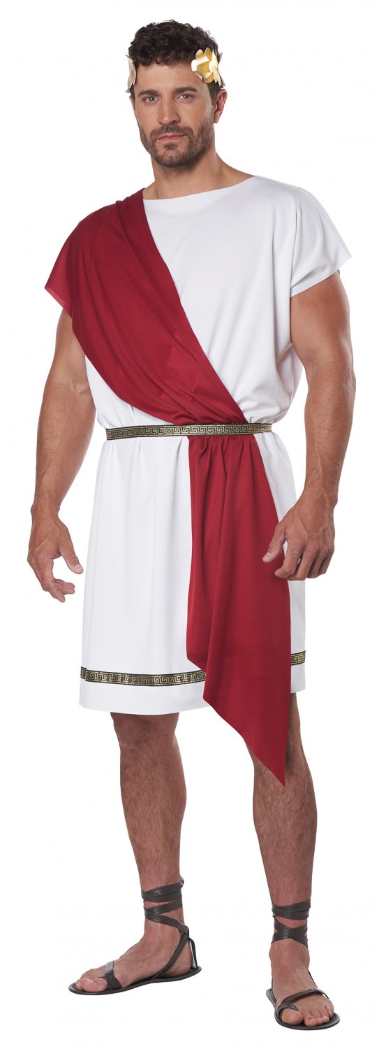 Size: Large/X-Large #01454 Spartan Warrior Greek 300 Roman Party Toga ...