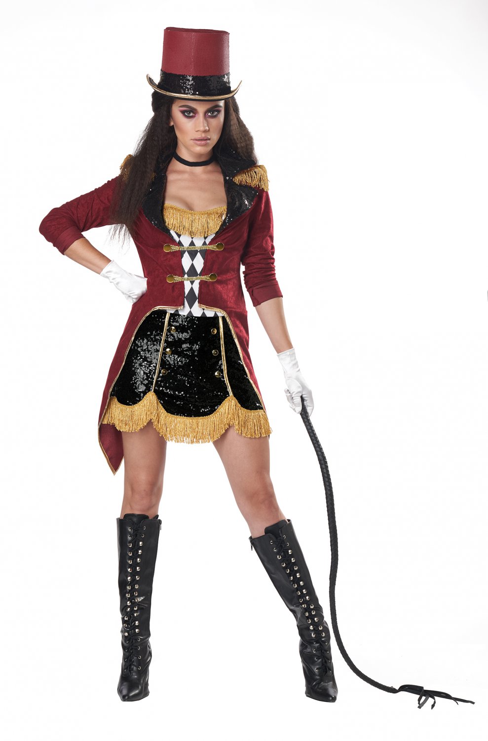 Size: Medium #01452 Dazzling Ringmaster Victorian Circus Adult Costume