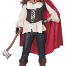 Size: Small #01449 Red Riding Hood Werewolf Granny Adult Costume