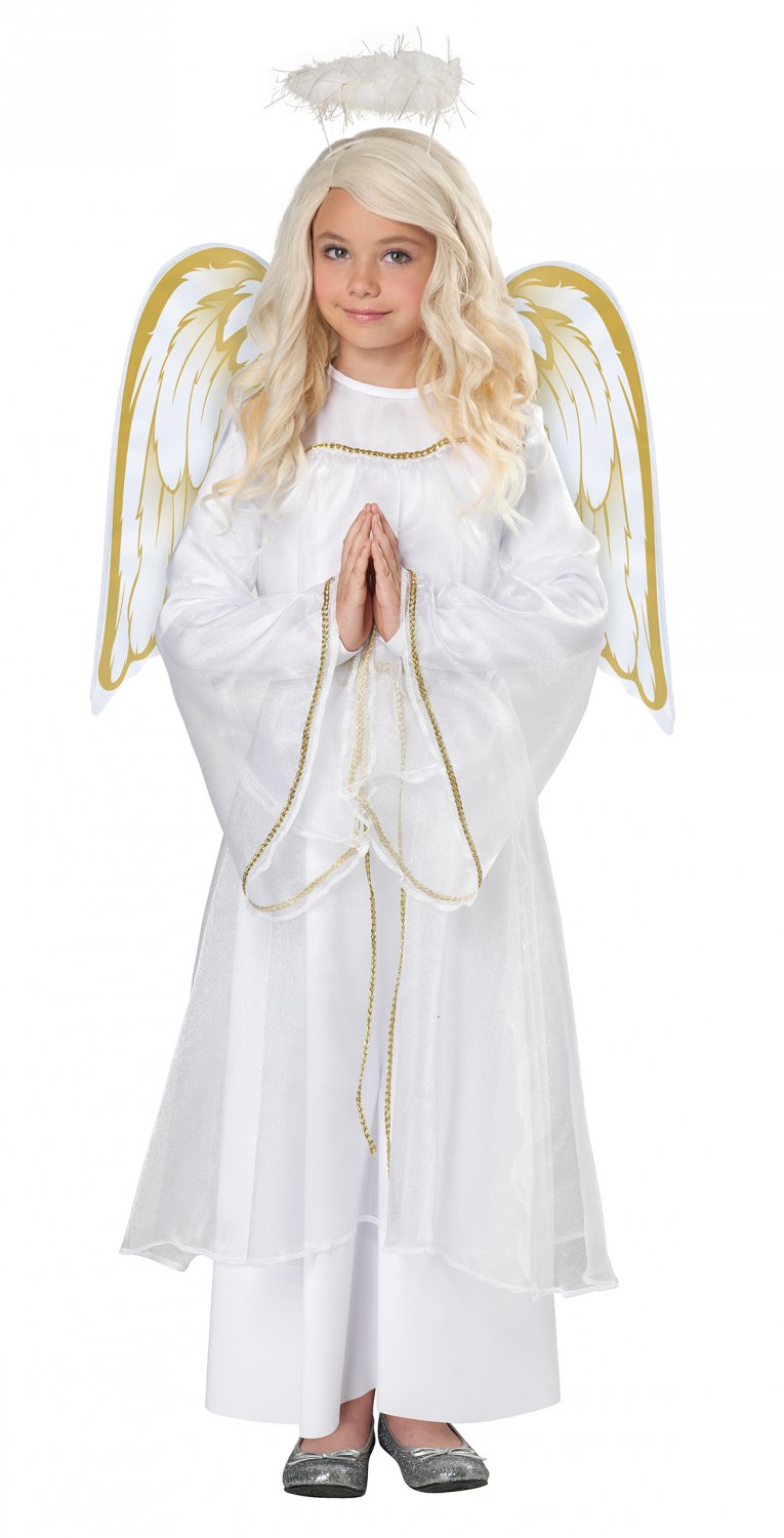 Size: Small #00541 Holiday Angel Christmas Child Costume