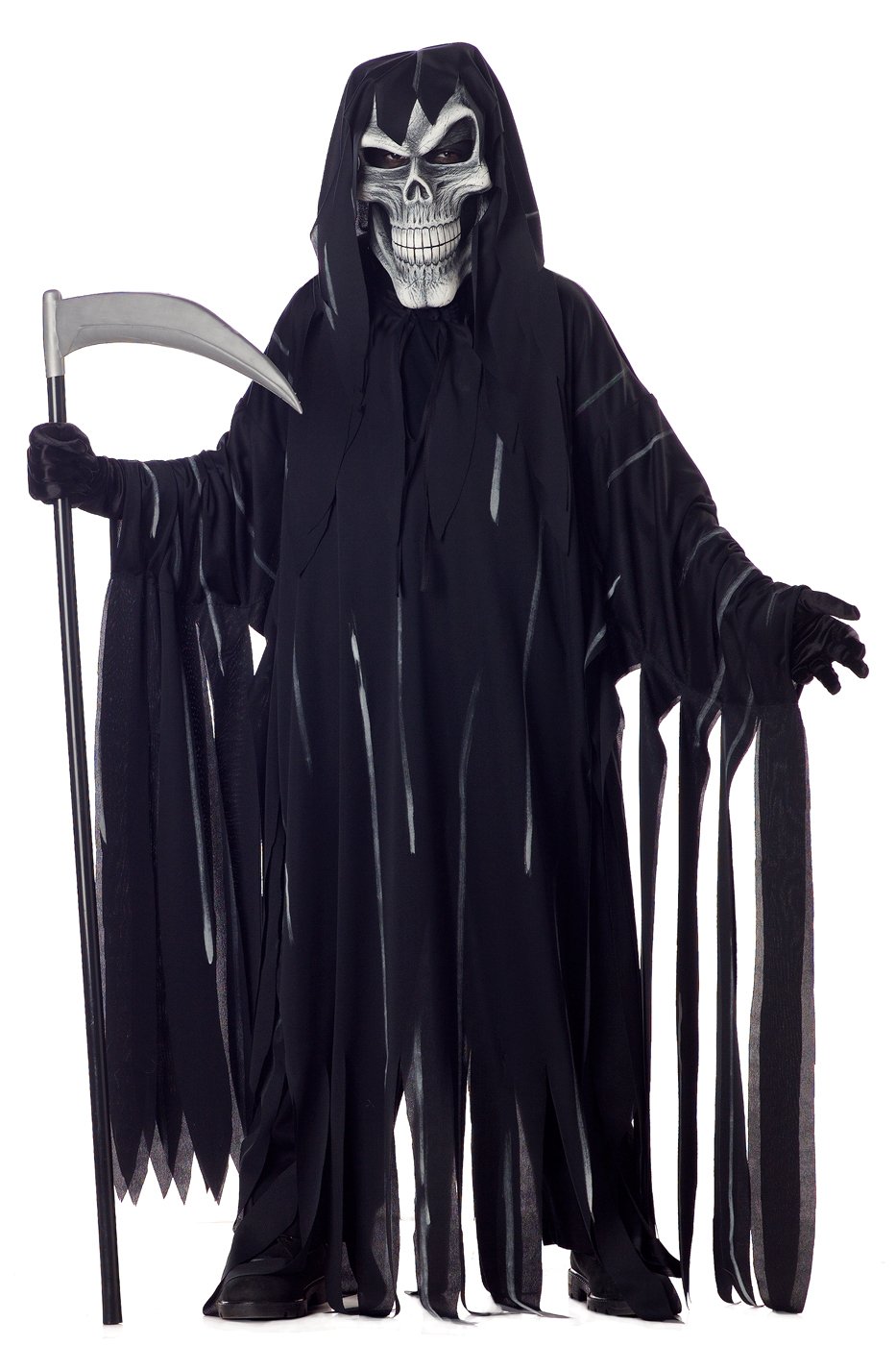 Size: Medium #00601 Scream Demon Reaper Soul taker Child Costume