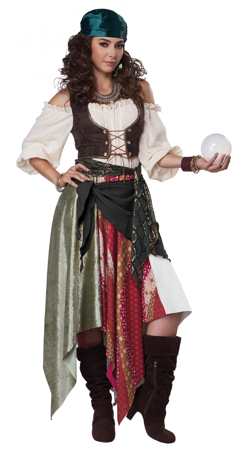 Size: Small #5020-067 Fortune Teller Renaissance Gypsy Pirate Adult Costume