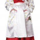 Size: Large #5020-009 Christmas Mrs. Claus Pinafore Dress Adult Costume Size: Large #5020-009 Christmas Mrs. Claus Pinafore Dress Adult Costume