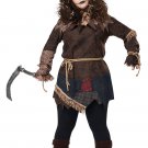 Plus Size: 2XL #8020-133 Wizard of Oz Creepy Scarecrow  Adult Costume