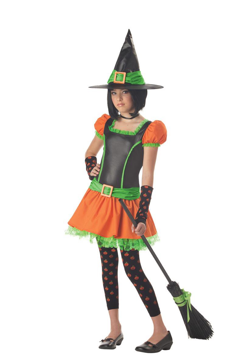 Size: X-Large #04018 Sassy Pumpkin Witch Tween Child  Costume
