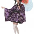 Size: Jr (5-7) #05020  Japanese Geisha Lovely Lolita  Black Pink Teen Costume