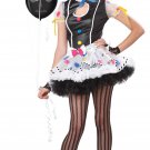 Size: Jr (7-9) #05050 Sassy The Clown Teen Costume Size: Jr (7-9) #05050 Sassy The Clown Teen Costume