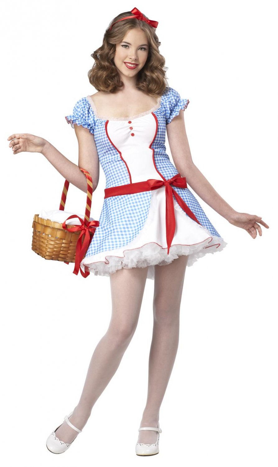 Size: Jr (7-9) #05051 Dorothy, Wizard of Oz Teen Costume.