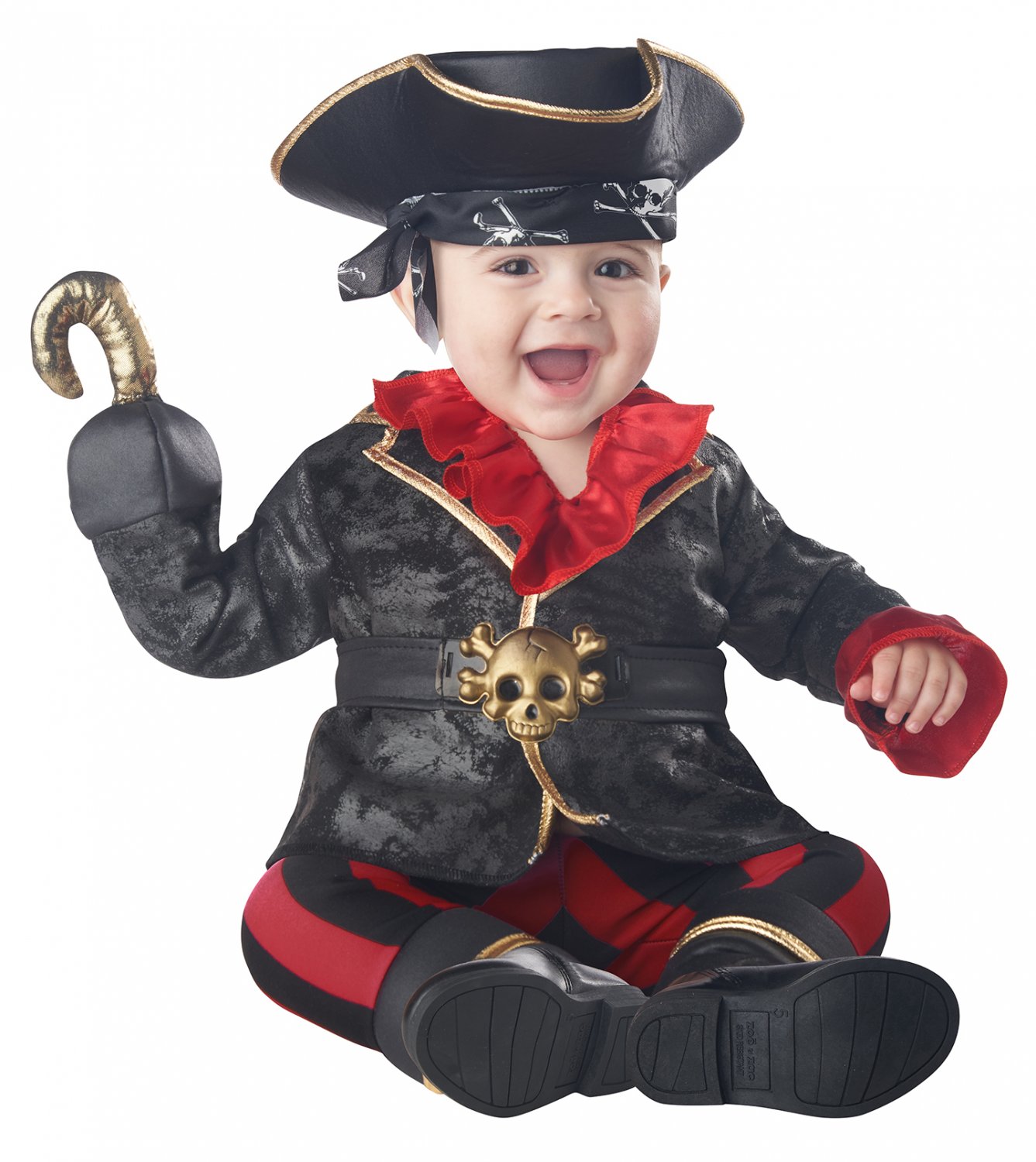 Size: 12-18 Months #10052 Pirates of the Caribbean Captain Hook Baby ...