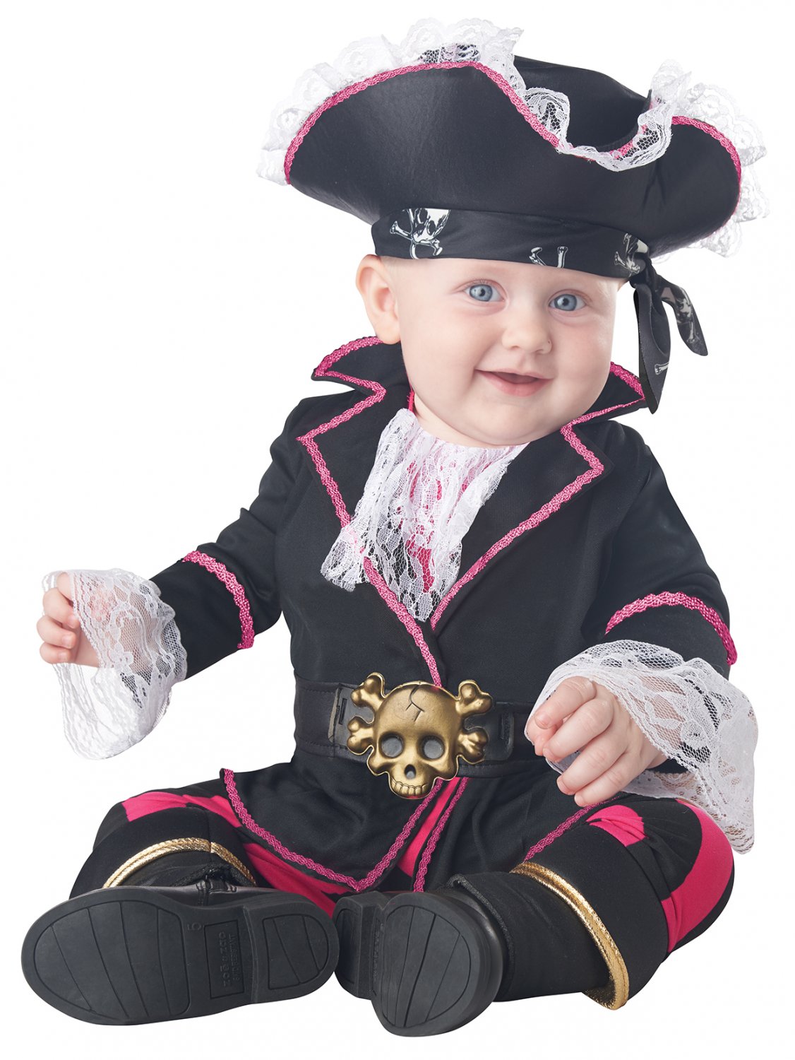 Size: X-Small #10055 Pirates of the Caribbean Captain Cuddlebug Baby Infant Costume