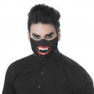 #6220-149 Count Dracula Vampire Face Mask  Adult Costume Accessory