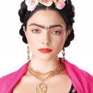 #7020-114  Folk Artist Frida Braid  Adult Costume Wig