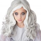 #7020-115  Creepy Doll Ring Conjuring Child Costume Wig