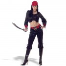Size: Small  #01516 Buccaneer Gothic Pirate Lady Adult Costume