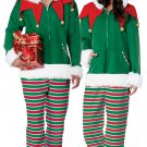 Size: X-Small #5221-174 Christmas Elf Fleece Jumpsuit Adult Costume Size: X-Small #5221-174 Christmas Elf Fleece Jumpsuit Adult Costume