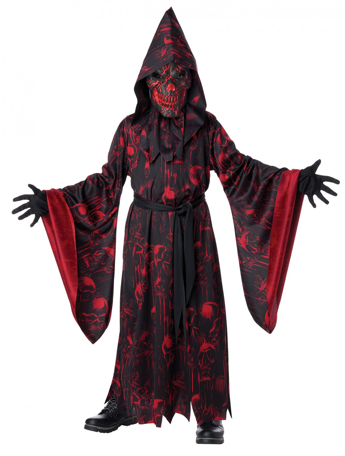Size: Large #3121-189 Gothic Fire and Brimstone Monk Child Costume