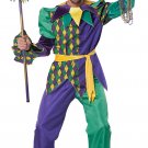 Size: Small #5122-006 Deluxe Mardi Gras Jester Adult Costume