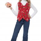 Size: Small #00546 Holiday Christmas Vest Child Costume