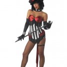 Size Large #00995 Sexy Burlesque Beauty Circus Ring Master Costume Size Large #00995 Sexy Burlesque Beauty Circus Ring Master Costume