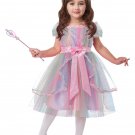 2022-054  Colorful Rainbow Princess Toddler Child Costume