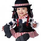 1022-099 Kooky Little Circus Clown Infant Baby Costume