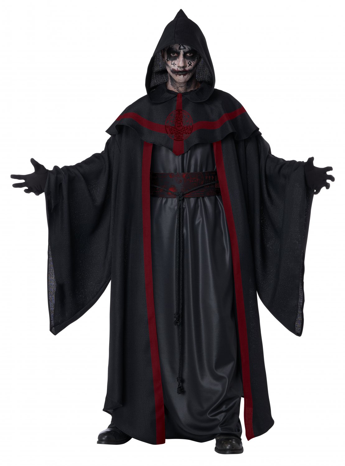 5122 -036 Gothic Priest Dark Ritual Robe Adult Costume