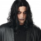 7122-080 Gothic Dark Avenger Crow Rock Star Adult Wig