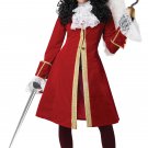 5022 -061 Disney Captain Hook For The Ladies Adult Costume 5022 -061 Disney Captain Hook For The Ladies Adult Costume