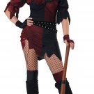 5023-077 Gothic Clown Joker She Who Laughs Last Adult Costume 5023-077 Gothic Clown Joker She Who Laughs Last Adult Costume