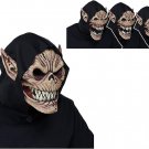 6123-056  Demon Fright Fiend Zombie Ani-Motion Adult Costume Mask