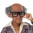 6123-131 Old Man Cue Ball Rude Grandpa Child Costume Wig