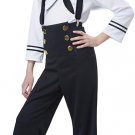 00551 Navy Sailor Girl Military Nautical Child Costume Size: Large 00551 Navy Sailor Girl Military Nautical Child Costume Size: Large