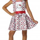 3025-045 Sanrio Hello Kitty Party Pop Dress Child Costume Size: Large 3025-045 Sanrio Hello Kitty Party Pop Dress Child Costume Size: Large