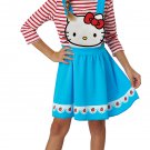 3025-046 Hello Kitty Blue Overall Dress Child Costume Size: Small 3025-046 Hello Kitty Blue Overall Dress Child Costume Size: Small