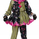 3025-052 Sinister Skull Joker Circus Clown Child Costume Size: X-Large 3025-052 Sinister Skull Joker Circus Clown Child Costume Size: X-Large