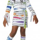 3025-122 Egyptian Neon Girl Mummy Child Costume Size: Large
