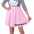 3025-163 Hello Kitty Pink Overall Dress Child Costume Size: X-Small