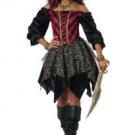 5024-105  Gothic Glimmering Sea Pirate Buccaneer Adult Costume Size: Large