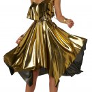 5025-073 70's Disco Dress - Gold Adult Costume Size: X-Large 5025-073 70's Disco Dress - Gold Adult Costume Size: X-Large