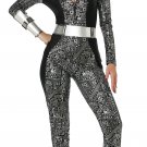 5025-119 Space Alien Galaxy Cyber Jumpsuit Adult Costume Size: Medium 5025-119 Space Alien Galaxy Cyber Jumpsuit Adult Costume Size: Medium