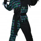 5125-026 Renaissance Skeleton Deadly Jester Clown Joker Adult Costume Size: X-Large 5125-026 Renaissance Skeleton Deadly Jester Clown Joker Adult Costume Size: X-Large