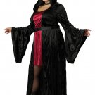 8025-078 Gothic Victorian Hooded Vampire Dress Adult Costume Plus Size: 2X-Large 8025-078 Gothic Victorian Hooded Vampire Dress Adult Costume Plus Size: 2X-Large