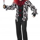 8125-081 Demented Clown IT Circus Joker Jester Adult Costume Plus Size 8125-081 Demented Clown IT Circus Joker Jester Adult Costume Plus Size